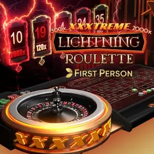 First Person XXXtreme Lightning Roulette